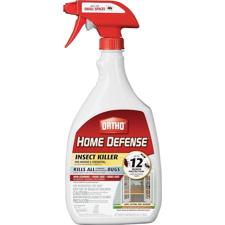 Ortho Home Defense 24 Oz. Ready To Use Trigger Spray Indoor & Perimeter Insect Killer 0221310